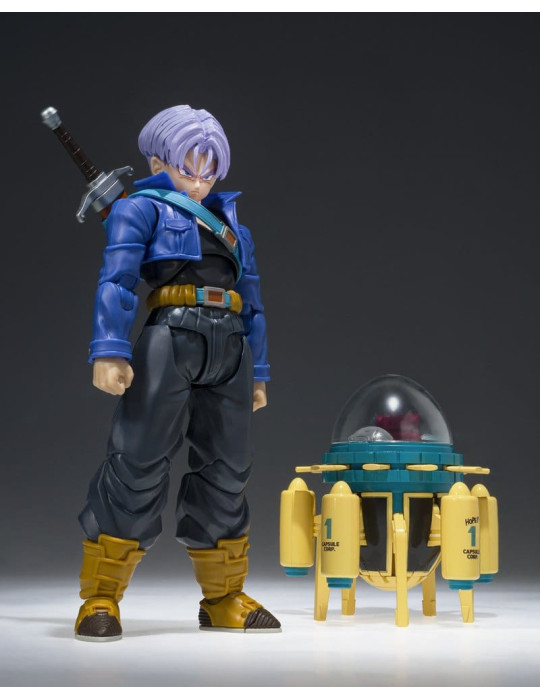 Dragon Ball Z figurine Changearts Hoi-Poi Capsule No. 433 Trunks's Time Machine 8 cm Bandai