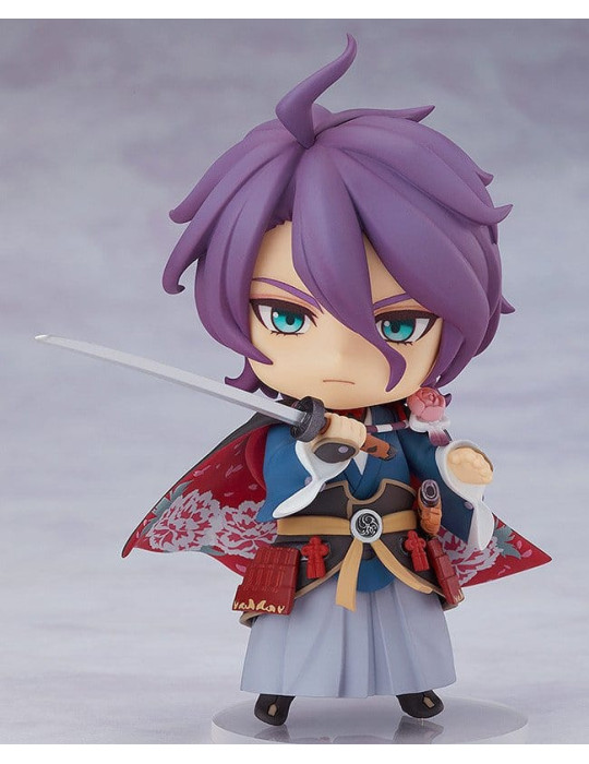 Touken Ranbu Nendoroid Action Figure Kasen Kanesada 10cm Orange Rouge