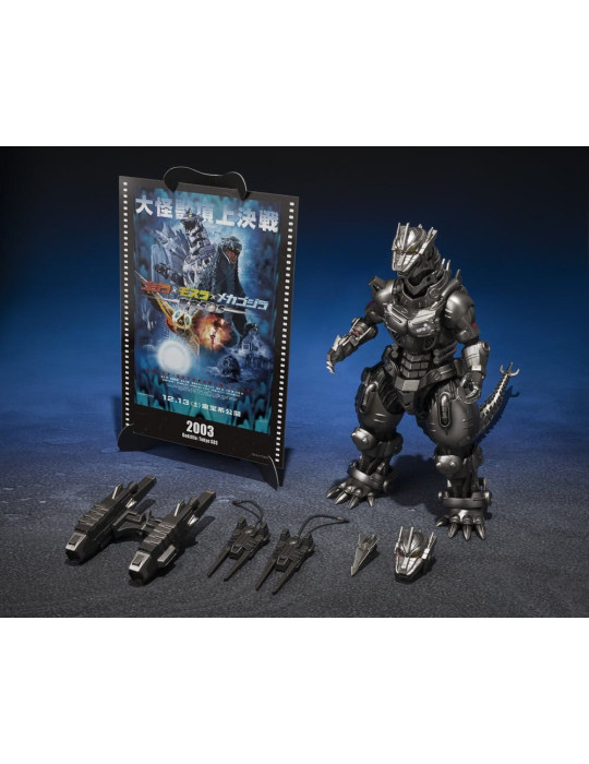 Godzilla: Tokyo S.O.S. S.H.MonsterArts Diecast Action Figure Kiryu (Heavily Armed Type / High Mobility Type) "Tokyo SOS" Bandai