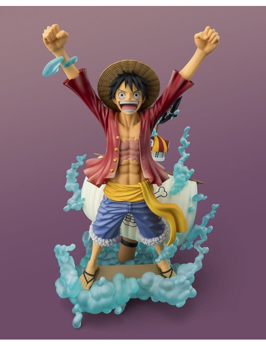 One Piece Figuarts ZERO (STARTune) PVC Figure Monkey D. Luffy -Setting out for the New World- 25 cm Bandai