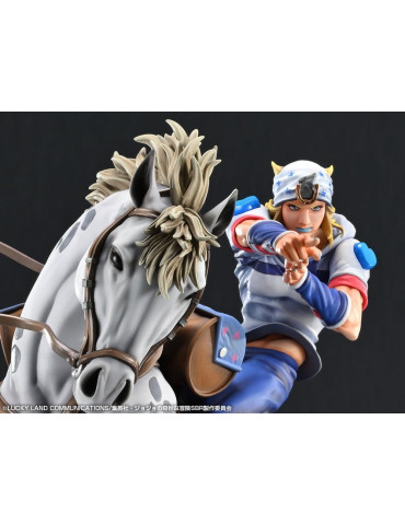 Steel Ball Run Chozo Art Collection PVC Figure Johnny Joestar & Slow Dancer 30 cm Medicos Entertainment 2