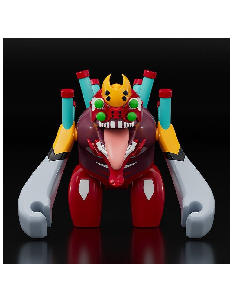 Rebuild of Evangelion Brickroid Mini Figure Evangelion Unit 02 Beast Form 2nd Phase (Type 1) 4 cm Good Smile