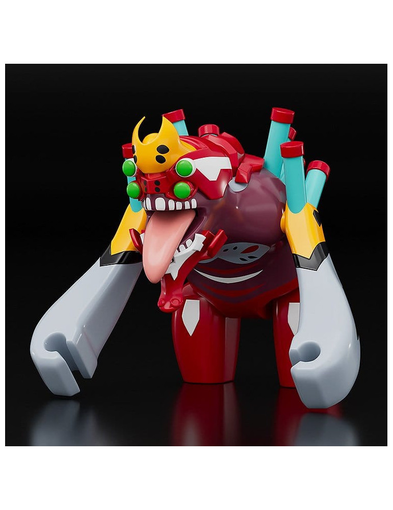 Rebuild of Evangelion Brickroid figurine mini Evangelion Unit 02 Beast Form 2nd Phase (Type 1) 4 cm Good Smile