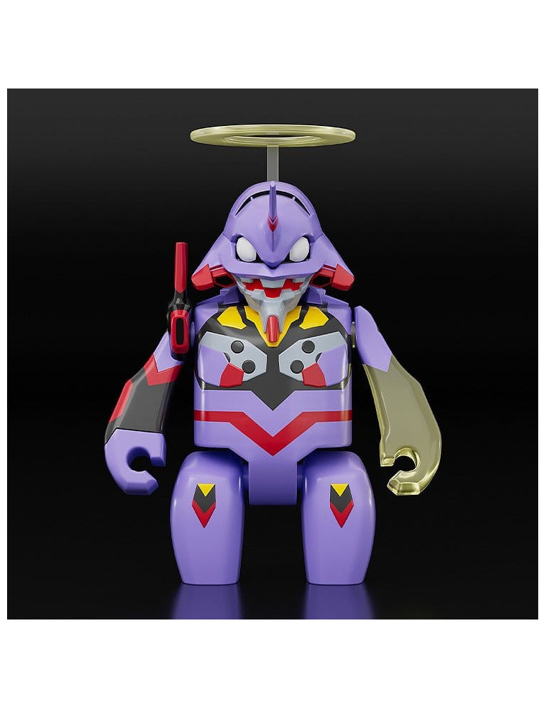 Rebuild of Evangelion Brickroid Mini Figure Evangelion Test Type-01 Pseudo DMS Phase 5 cm Good Smile