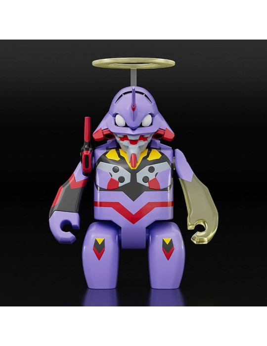 Rebuild of Evangelion Brickroid Mini Figure Evangelion Test Type-01 Pseudo DMS Phase 5 cm Good Smile