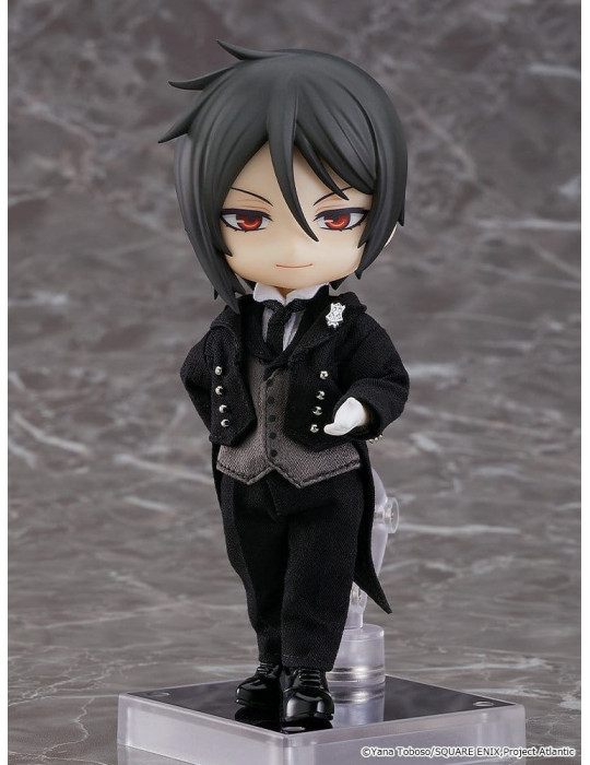 Black Butler: Book of the Atlantic Nendoroid Doll Action Figure Sebastian Michaelis 14 cm Orange Rouge