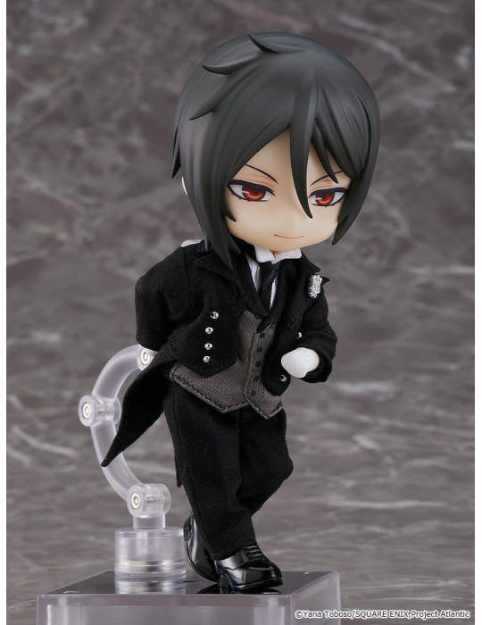 Black Butler: Book of the Atlantic Nendoroid Doll Action Figure Sebastian Michaelis 14 cm Orange Rouge
