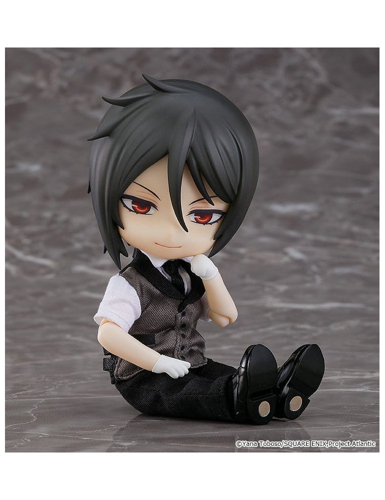 Black Butler: Book of the Atlantic Nendoroid Doll Action Figure Sebastian Michaelis 14 cm Orange Rouge