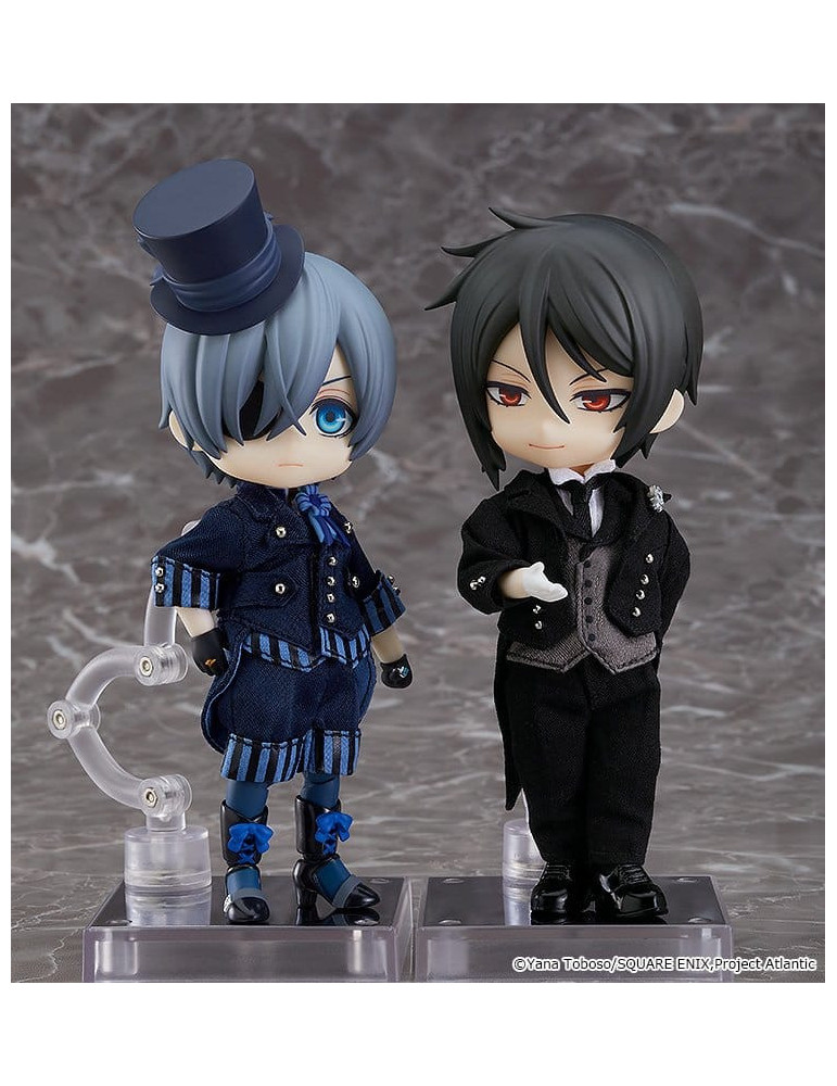 Black Butler: Book of the Atlantic Nendoroid Doll Action Figure Sebastian Michaelis 14 cm Orange Rouge