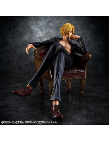 One Piece figurine PVC Portrait.Of.Pirates "S.O.C" Sanji Ver.R 14 cm Megahouse