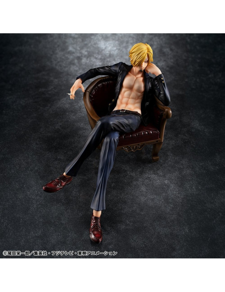 One Piece figurine PVC Portrait.Of.Pirates "S.O.C" Sanji Ver.R 14 cm Megahouse
