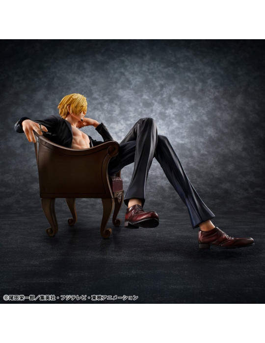 One Piece figurine PVC Portrait.Of.Pirates "S.O.C" Sanji Ver.R 14 cm Megahouse