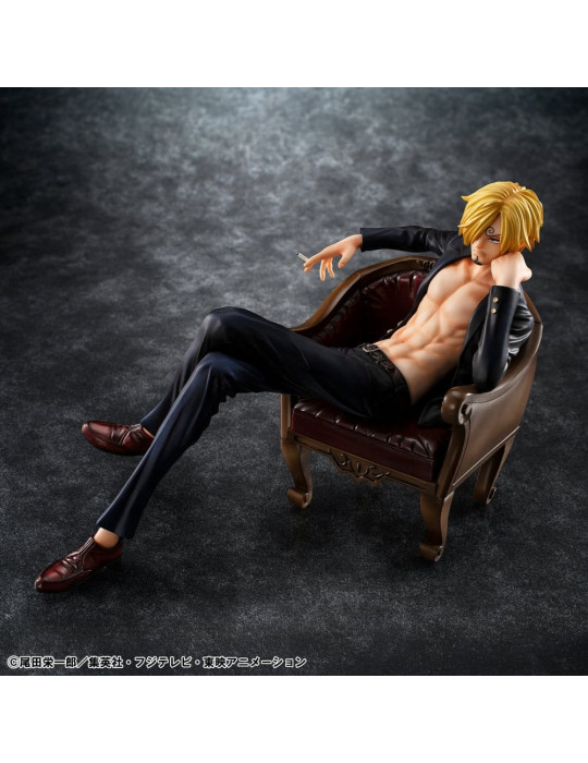 One Piece figurine PVC Portrait.Of.Pirates "S.O.C" Sanji Ver.R 14 cm Megahouse