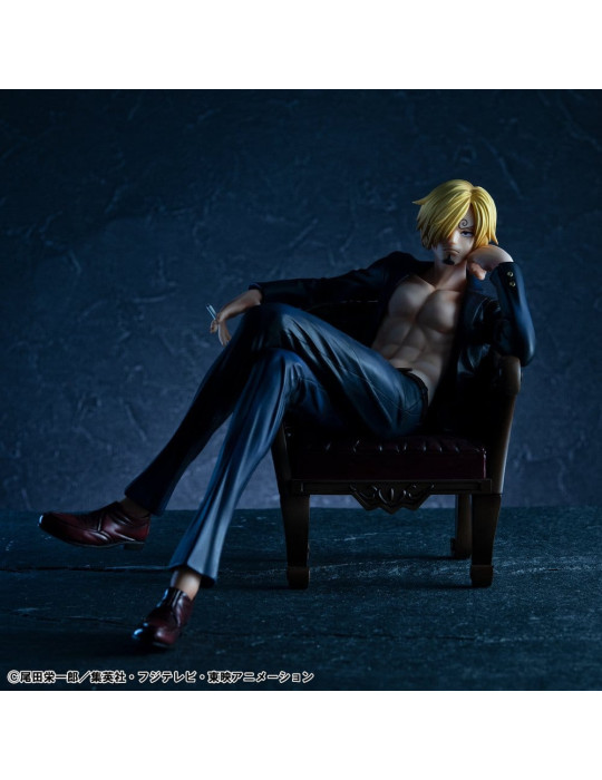 One Piece Portrait.Of.Pirates "S.O.C" PVC Figure Sanji Ver.R 14 cm Megahouse