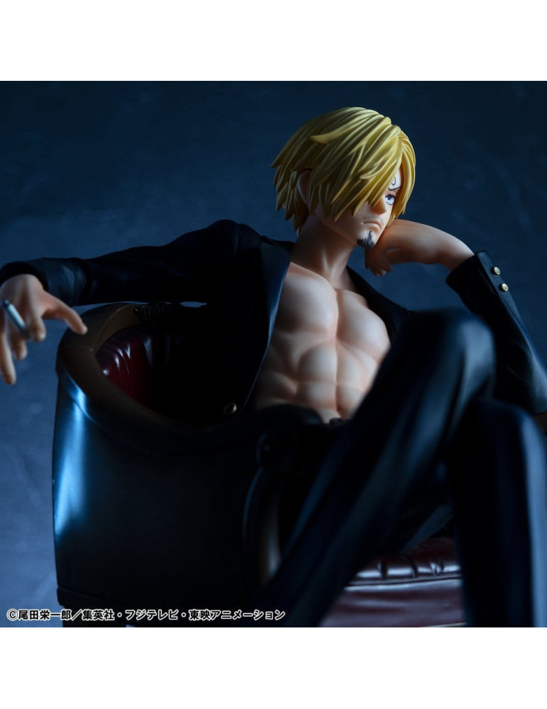 One Piece figurine PVC Portrait.Of.Pirates "S.O.C" Sanji Ver.R 14 cm Megahouse