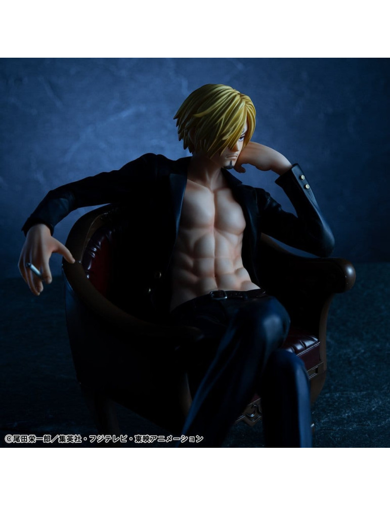 One Piece figurine PVC Portrait.Of.Pirates "S.O.C" Sanji Ver.R 14 cm Megahouse