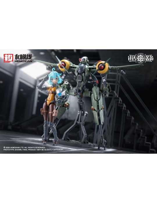 Rusted Brier Plastic Model 1/12 Rhande Koskinen & RTP-10A cutting edge V-HS Tactical Fighter 20 cm HEMOXIAN