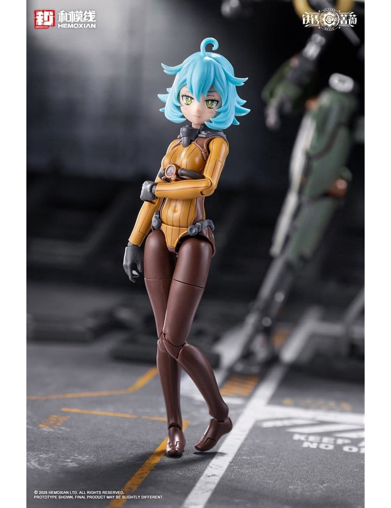 Rusted Brier Plastic Model 1/12 Rhande Koskinen & RTP-10A cutting edge V-HS Tactical Fighter 20 cm HEMOXIAN