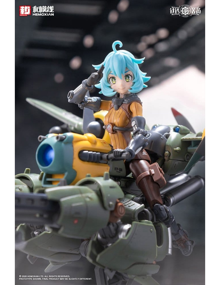 Rusted Brier Plastic Model 1/12 Rhande Koskinen & RTP-10A cutting edge V-HS Tactical Fighter 20 cm HEMOXIAN