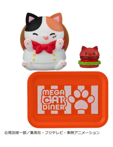 One Piece figurines mini Mega Cat Project NyanPieceNyan! Diner! 3 cm Megahouse 2