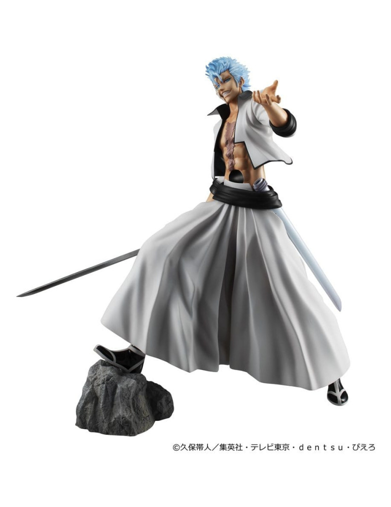 Bleach figurine PVC G.E.M. Series Grimmjow Jaegerjaquez 25 cm (Repeat) Megahouse