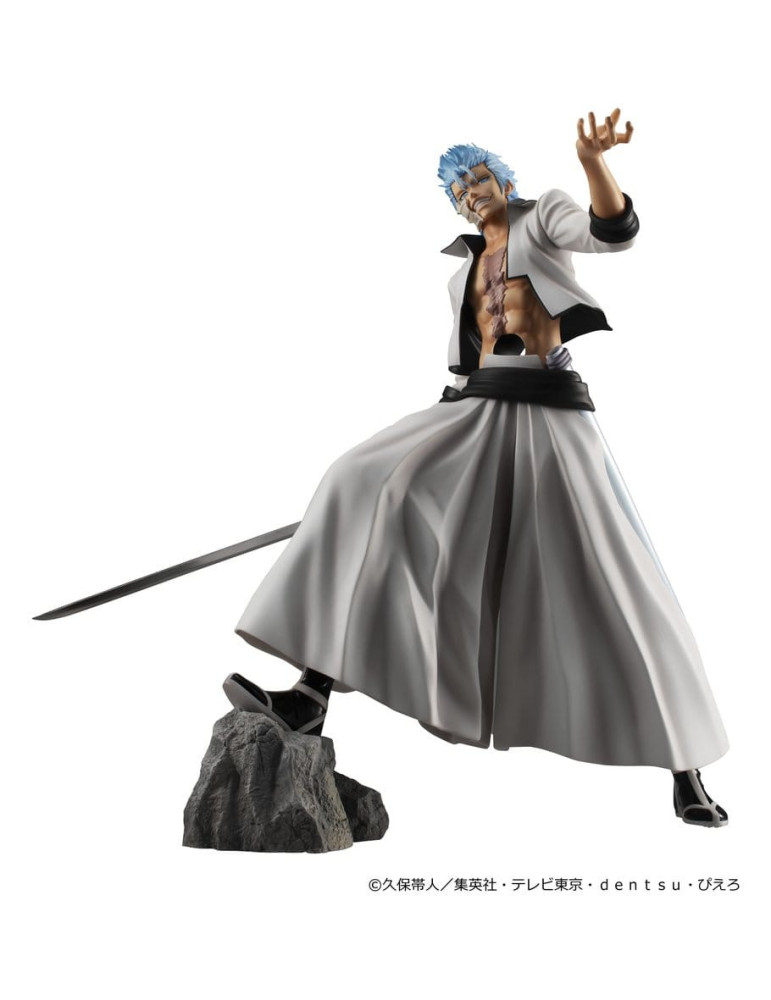 Bleach G.E.M. Series PVC Figure Grimmjow Jaegerjaquez 25 cm (Repeat) Megahouse