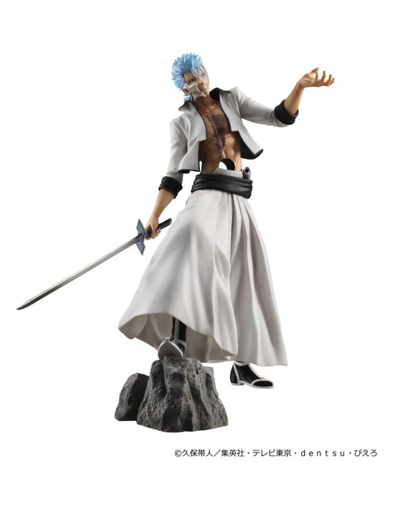 Bleach figurine PVC G.E.M. Series Grimmjow Jaegerjaquez 25 cm (Repeat) Megahouse