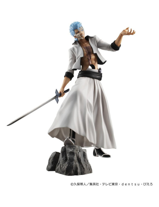 Bleach figurine PVC G.E.M. Series Grimmjow Jaegerjaquez 25 cm (Repeat) Megahouse