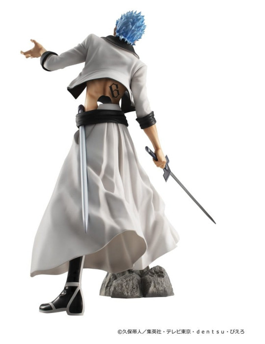 Bleach figurine PVC G.E.M. Series Grimmjow Jaegerjaquez 25 cm (Repeat) Megahouse