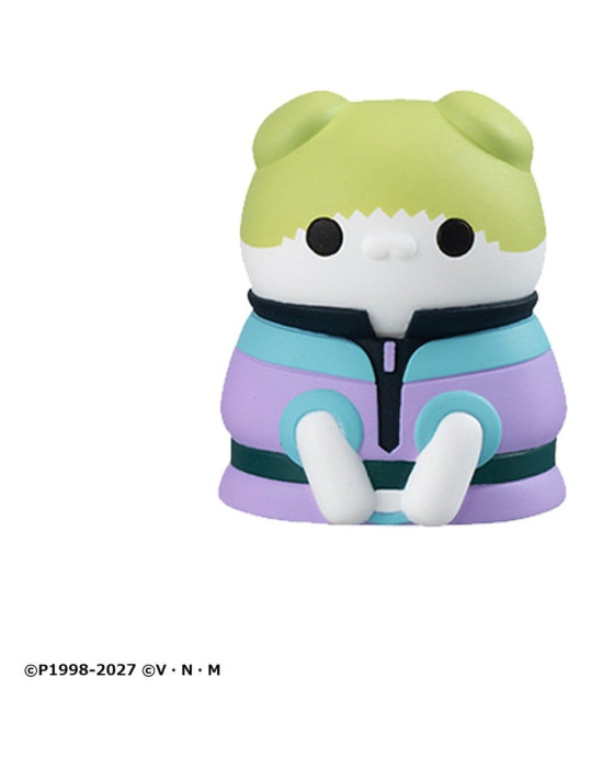 Hunter x Hunter figurines mini Mega Cat Project Nyanter x Nyanter the Phantom Troupe x Cat 3 cm Megahouse
