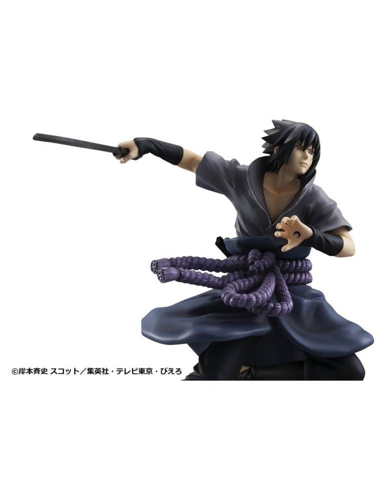 Naruto Shippuden figurine PVC G.E.M. Series Sasuke Uchiha Great Ninja War Ver. 23 cm (Repeat) Megahouse