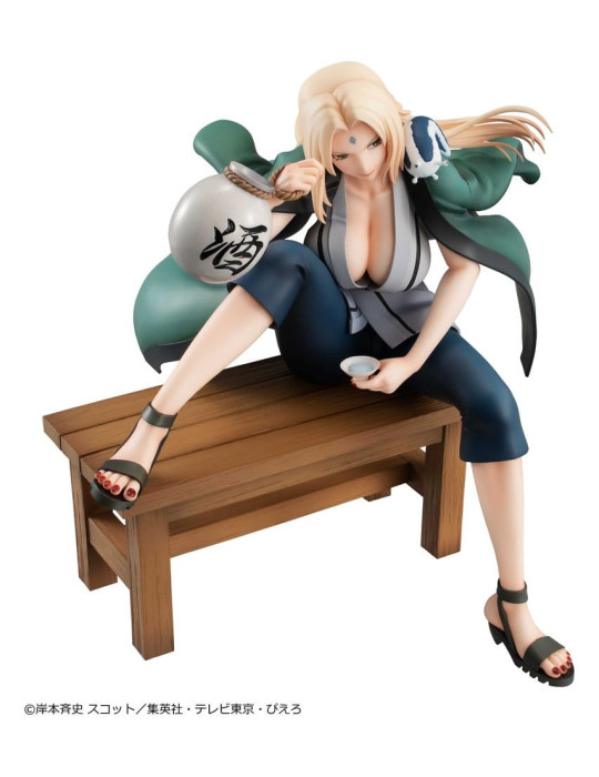 Naruto Shippuden Naruto Gals PVC Figure Tsunade Ver.2 16 cm (Repeat) Megahouse