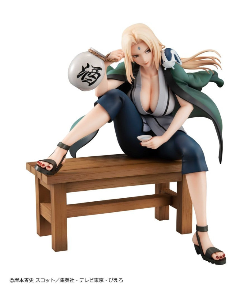 Naruto Shippuden Naruto Gals PVC Figure Tsunade Ver.2 16 cm (Repeat) Megahouse
