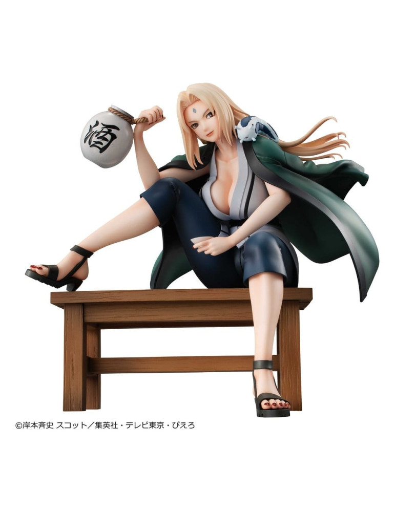 Naruto Shippuden Naruto Gals PVC Figure Tsunade Ver.2 16 cm (Repeat) Megahouse