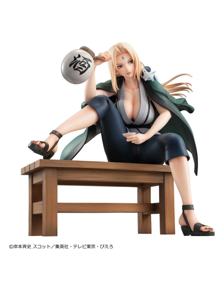 Naruto Shippuden Naruto Gals PVC Figure Tsunade Ver.2 16 cm (Repeat) Megahouse