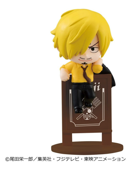 One Piece Blind Box présentoir figurines mini Ochatomo series Pirates Party 4 cm (8) (Repeat) Megahouse