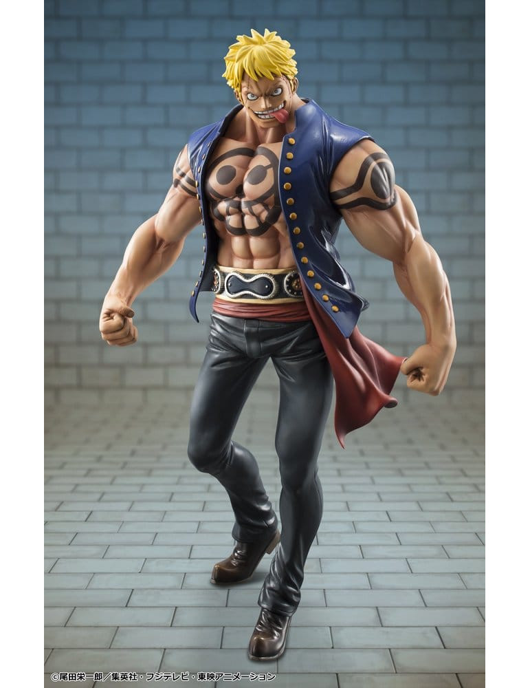 One Piece figurine PVC Portrait.Of.Pirates "Sailing Again" Bellamy the Hyena 25 cm (Limited Repeat) Megahouse