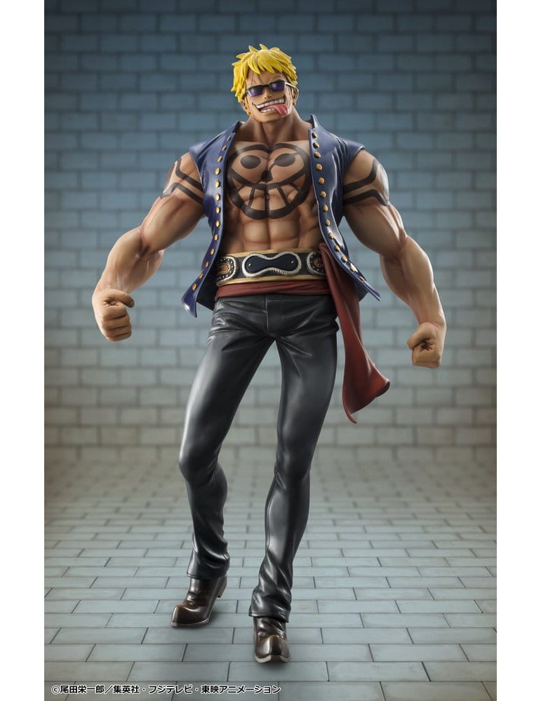 One Piece figurine PVC Portrait.Of.Pirates "Sailing Again" Bellamy the Hyena 25 cm (Limited Repeat) Megahouse