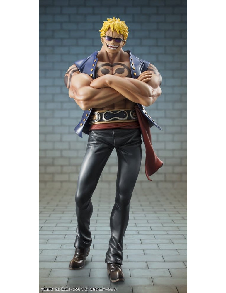 One Piece figurine PVC Portrait.Of.Pirates "Sailing Again" Bellamy the Hyena 25 cm (Limited Repeat) Megahouse