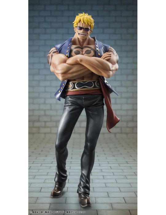 One Piece figurine PVC Portrait.Of.Pirates "Sailing Again" Bellamy the Hyena 25 cm (Limited Repeat) Megahouse