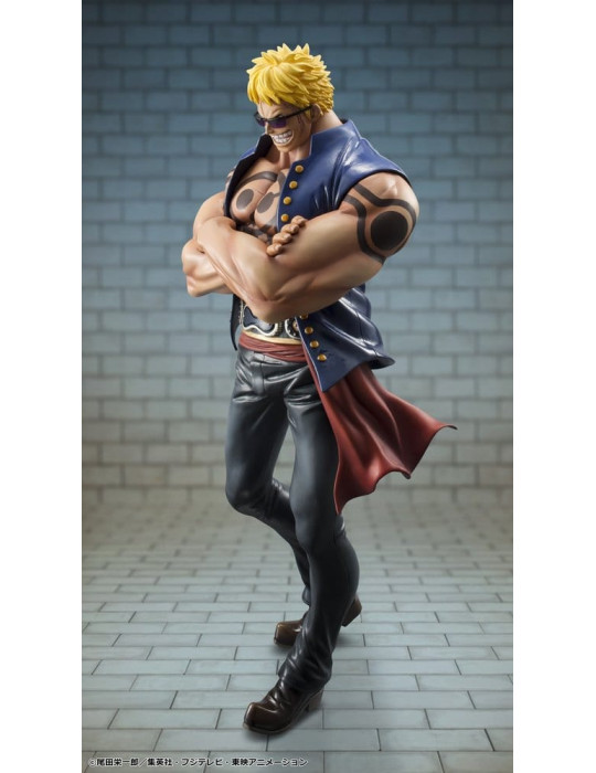 One Piece figurine PVC Portrait.Of.Pirates "Sailing Again" Bellamy the Hyena 25 cm (Limited Repeat) Megahouse
