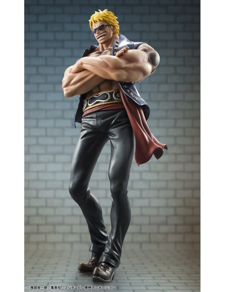 One Piece figurine PVC Portrait.Of.Pirates "Sailing Again" Bellamy the Hyena 25 cm (Limited Repeat) Megahouse