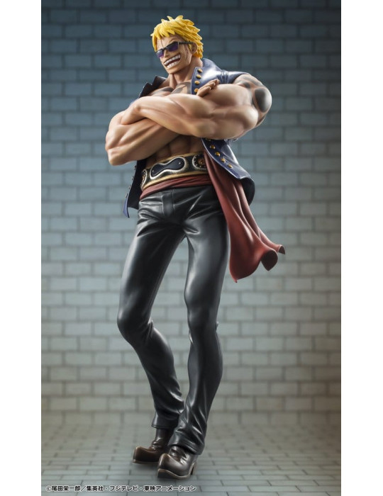 One Piece figurine PVC Portrait.Of.Pirates "Sailing Again" Bellamy the Hyena 25 cm (Limited Repeat) Megahouse