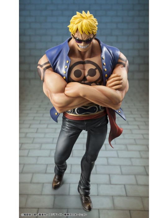 One Piece figurine PVC Portrait.Of.Pirates "Sailing Again" Bellamy the Hyena 25 cm (Limited Repeat) Megahouse
