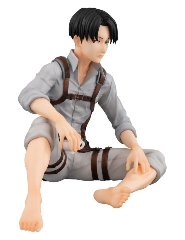 Attack on Titan G.E.M. Series PVC Figure Squad Captain Levi Palm Size 9 cm Megahouse