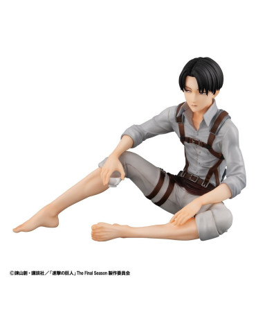 Attack on Titan G.E.M. Series PVC Figure Squad Captain Levi Palm Size 9 cm Megahouse 2