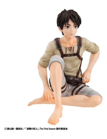 Attack on Titan G.E.M. Series PVC Figure Eren Yeager Palm Size 10 cm Megahouse 2