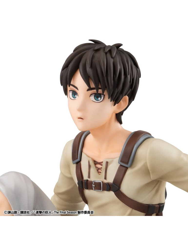 Attack on Titan figurine PVC G.E.M. Series Eren Yeager Palm Size 10 cm Megahouse