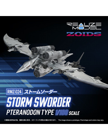 Zoids Plastic Model 1/100 RMZ-024 Storm Sworder 11 cm Takara Tomy