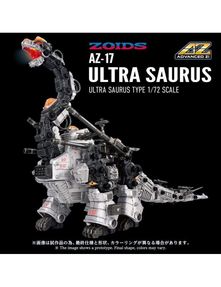 Zoids Plastic Model Kit 1/72 AZ-17 Ultra Saurus 58 cm Takara Tomy
